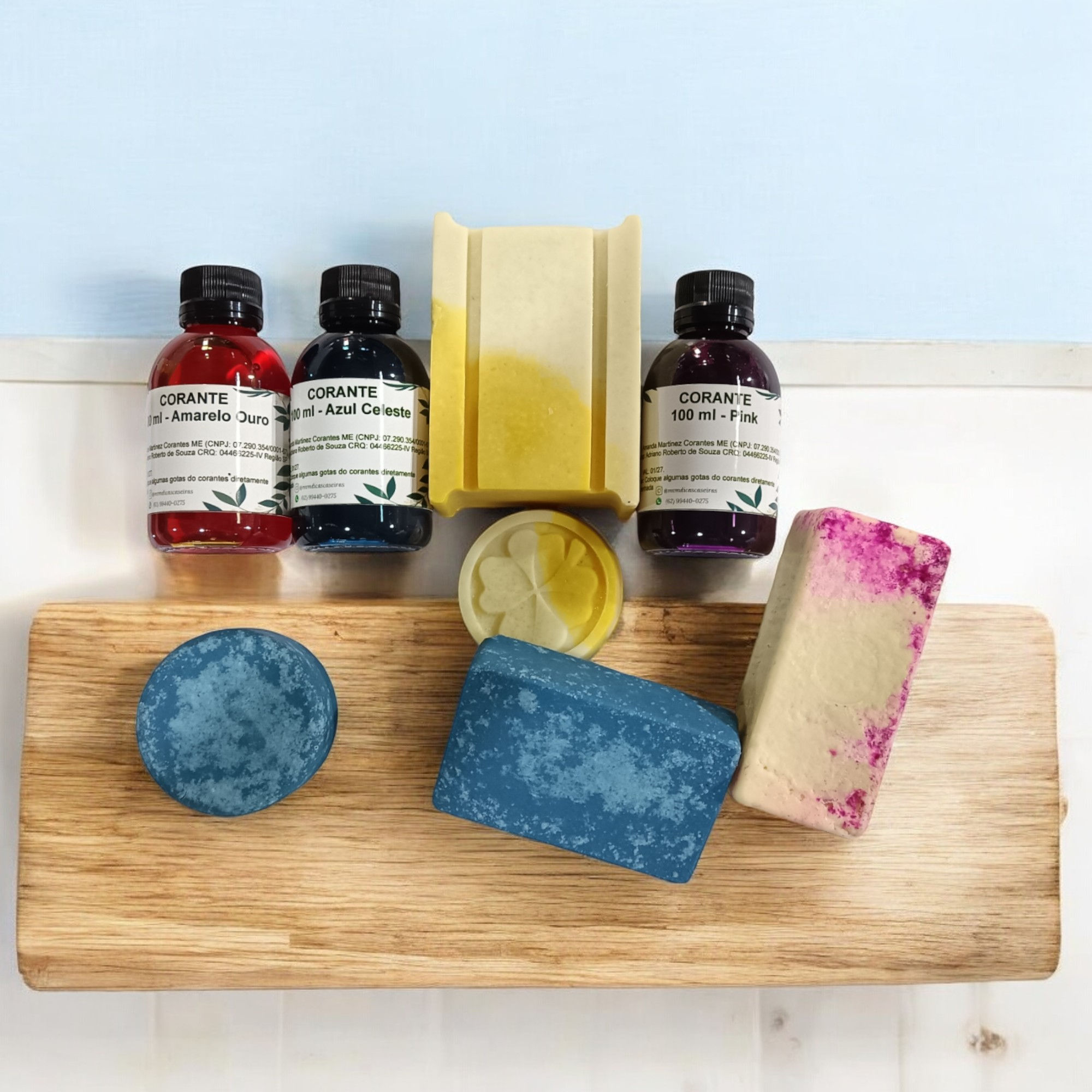 Corante Liquido Para Sabão E Sabonetes - 1 Frasco - 100ml