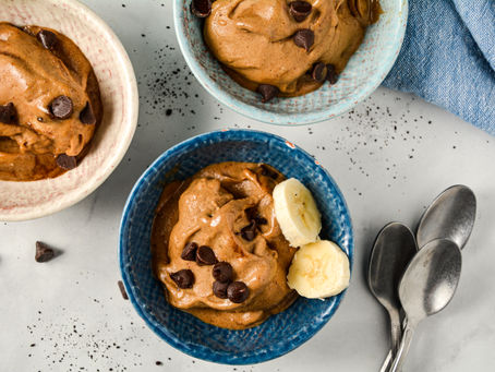 Coffee 'nice cream'