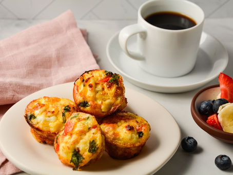 Mini Corn Quiches with a Spicy Twist
