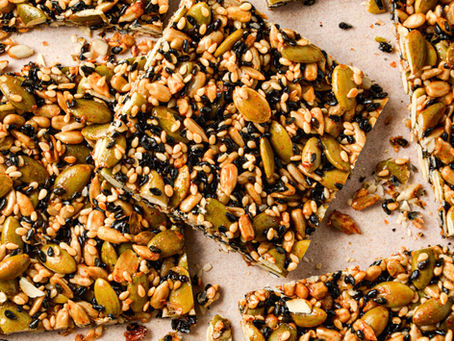 Spicy Gochujang Seed Brittle