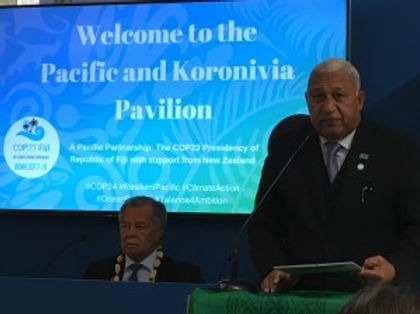 Primeiro Ministro de Fiji, Frank Bainima