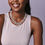 Thumbnail: Tracee Pearl Wreath Necklace w/ Garnet
