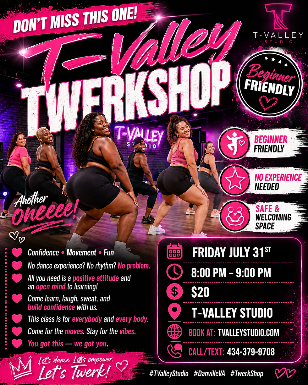 T-Valley Twerkshop 🪩🕺🏿💃🏿