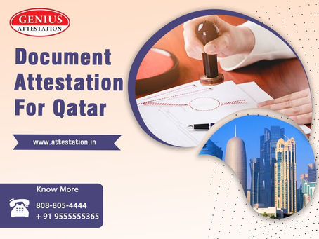 Document Attestation for Qatar