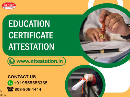 Educational Certificate Attestation UAE
