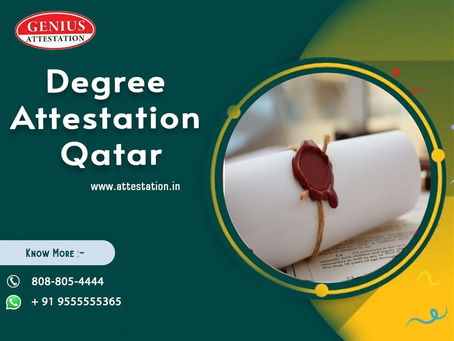Degree Attestation Qatar