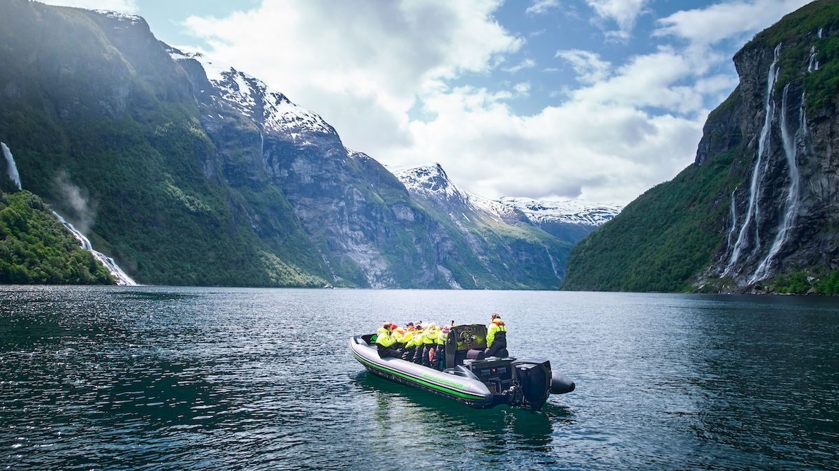 Boat tour Geiranger