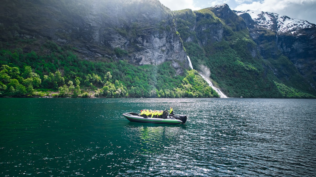 Geiranger waterfalls
