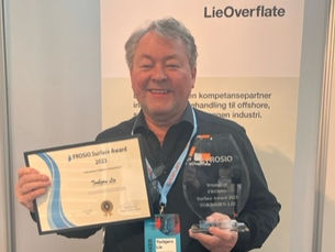 Lie Overflate og Torbjørn Lie Vinner FROSIO Surface Award 2023!