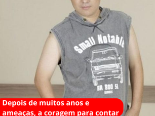 Jornalista revela, no início da carreira foi abusado dentro de emissora de tv quando era figurante aos 16 anos