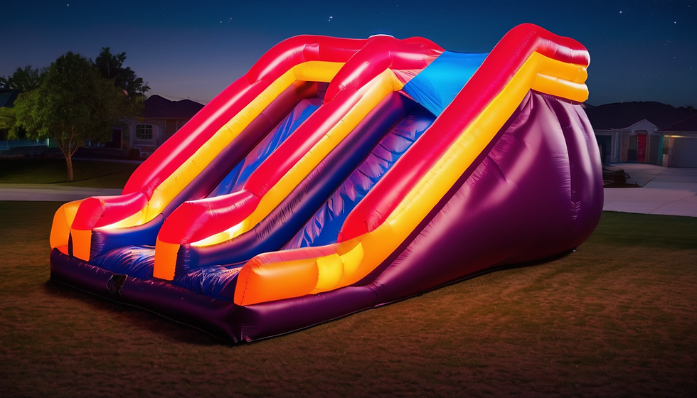 Neon Night Slide Extravaganza