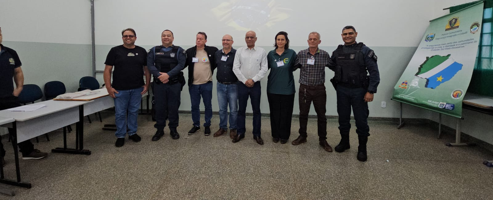 Posse da diretoria e membros marca novo capítulo na segurança pública do distrito, com foco em prevenção, participação social e parceria entre polícia e população.