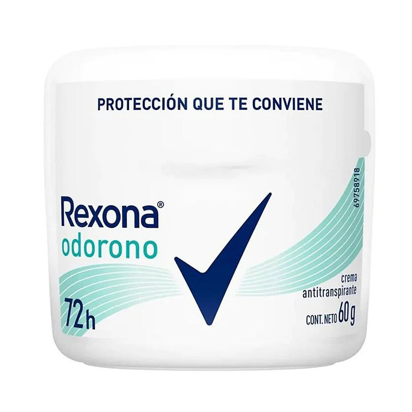Rexona Desodorante Crema Antitranspirante Odorono Pote x 60 grs