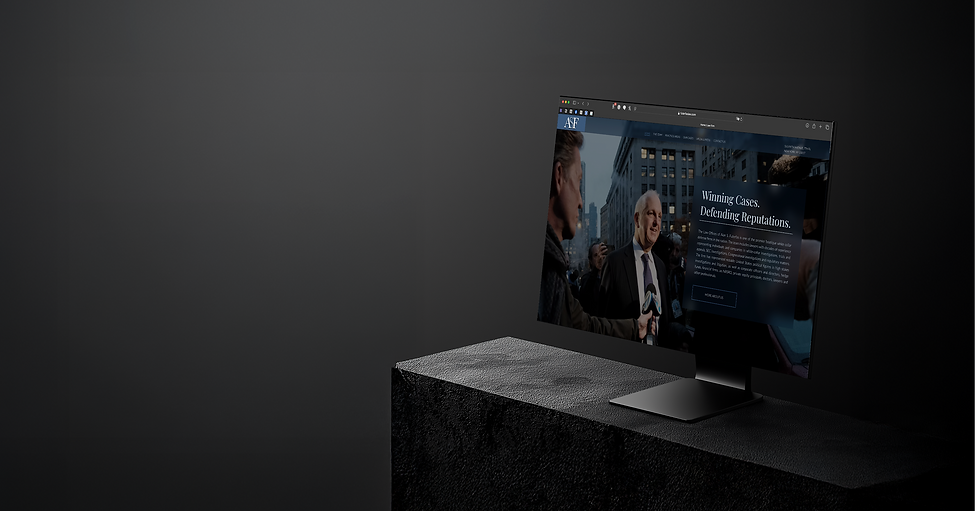 homepage website for New York attorney Alan S. Futerfas