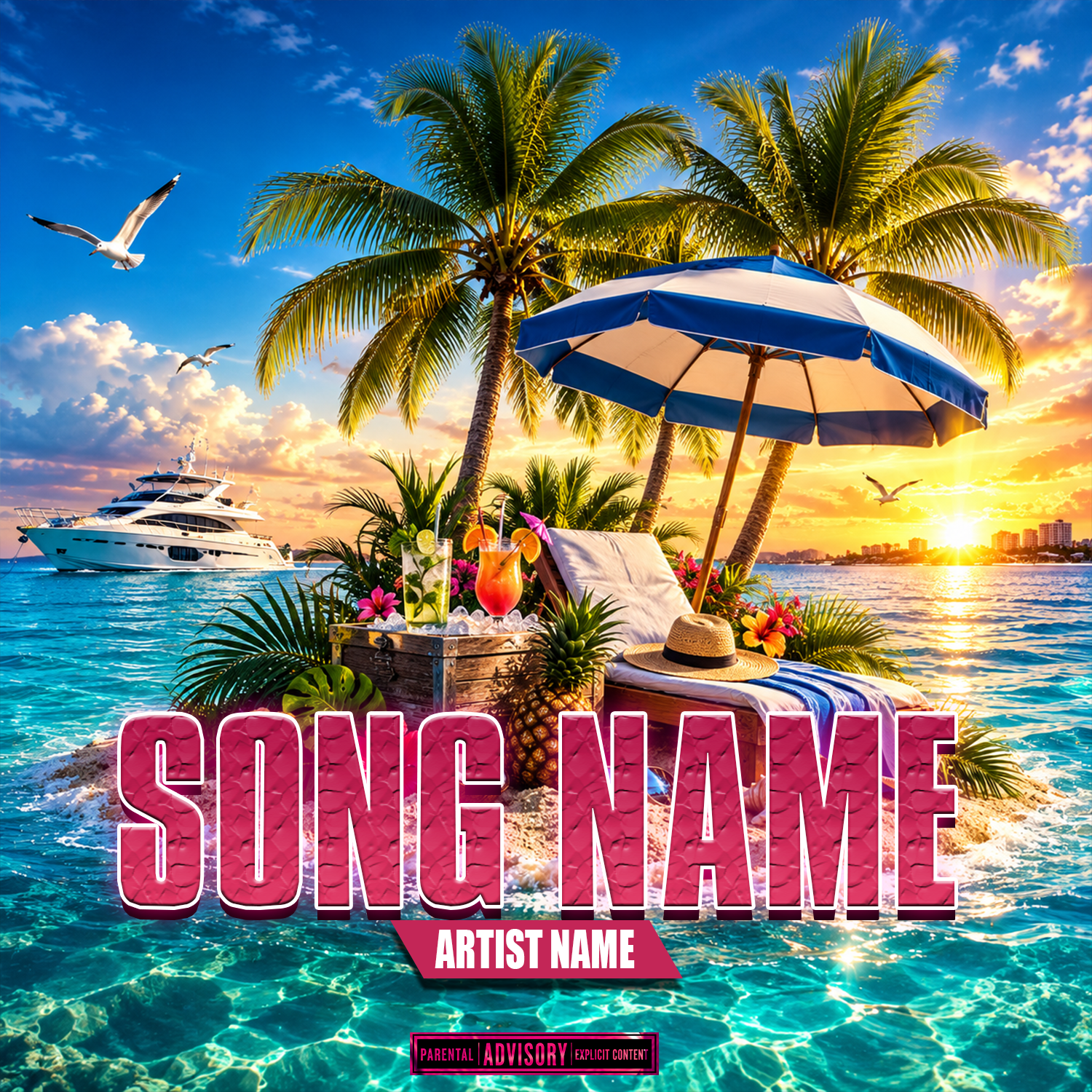 Paradise On Call - Premade Cover Art