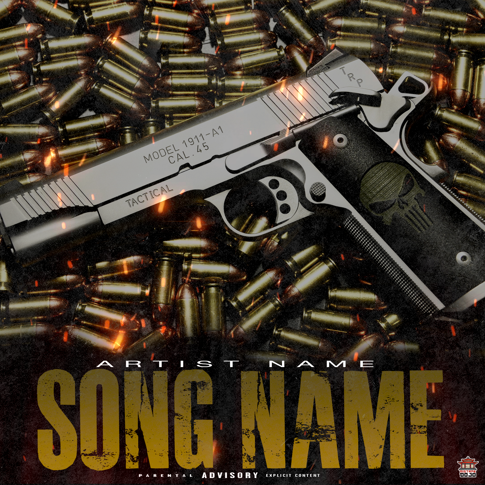 Gunning Season · Premade Mixtape Cover