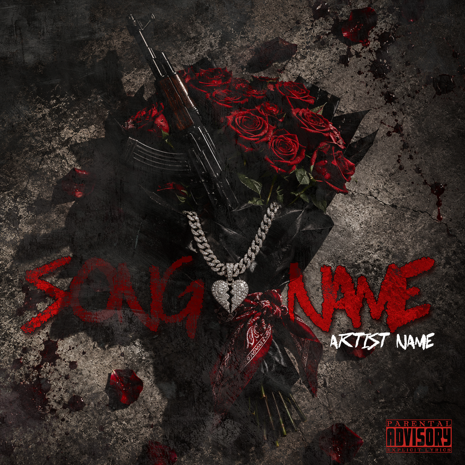 Roses Are Dead - Premade Cover Artwork