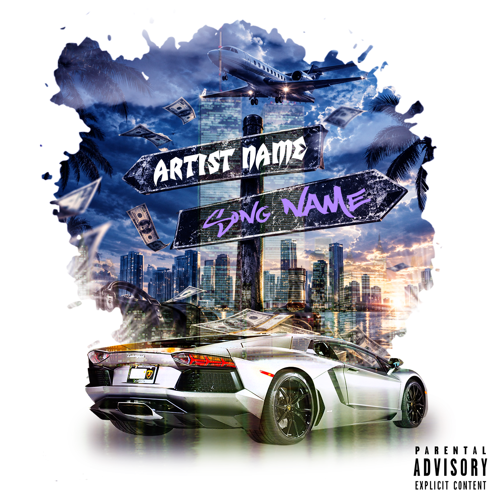 Lambo Dreams - Premade Cover Art