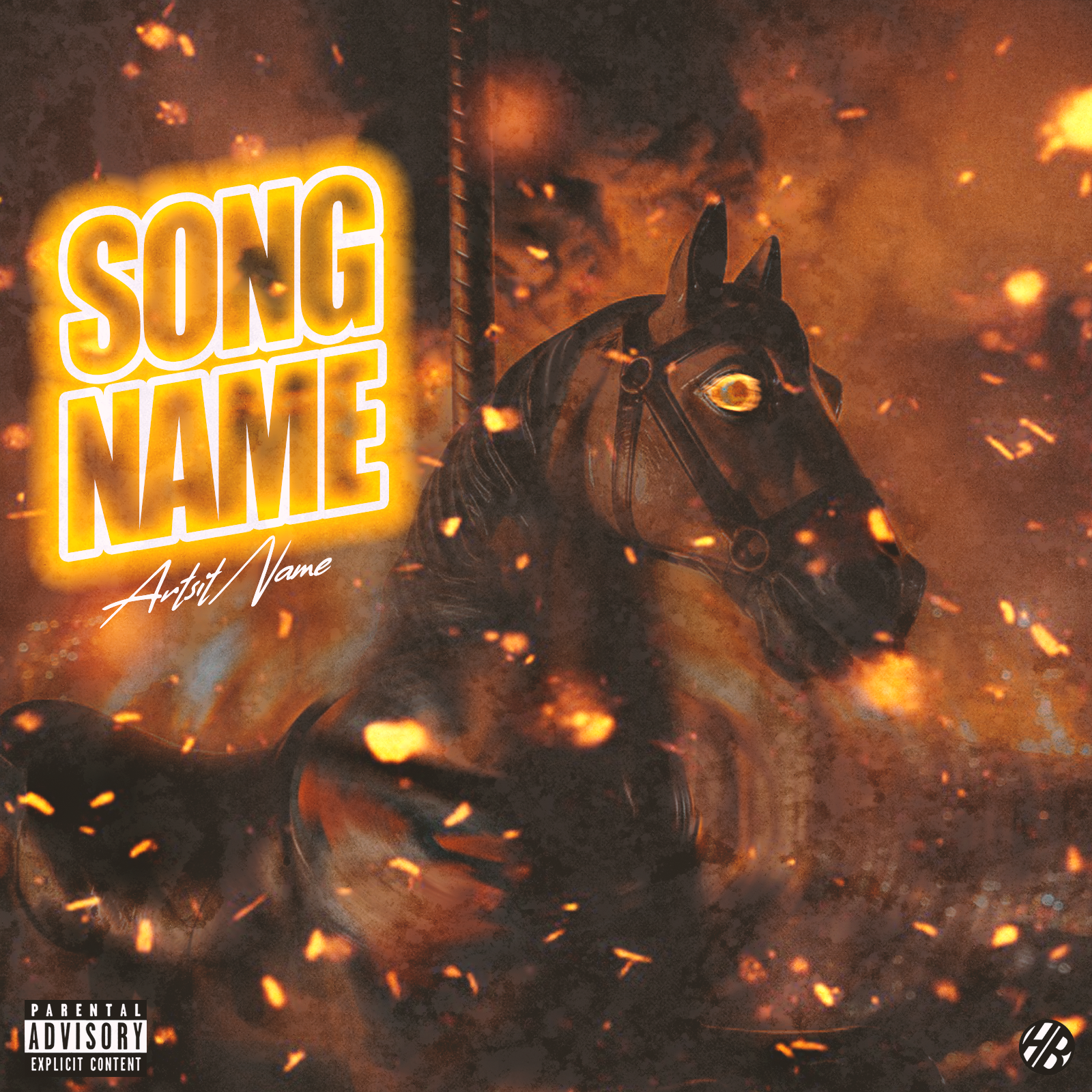 Horsing Around - Premade Cover Art