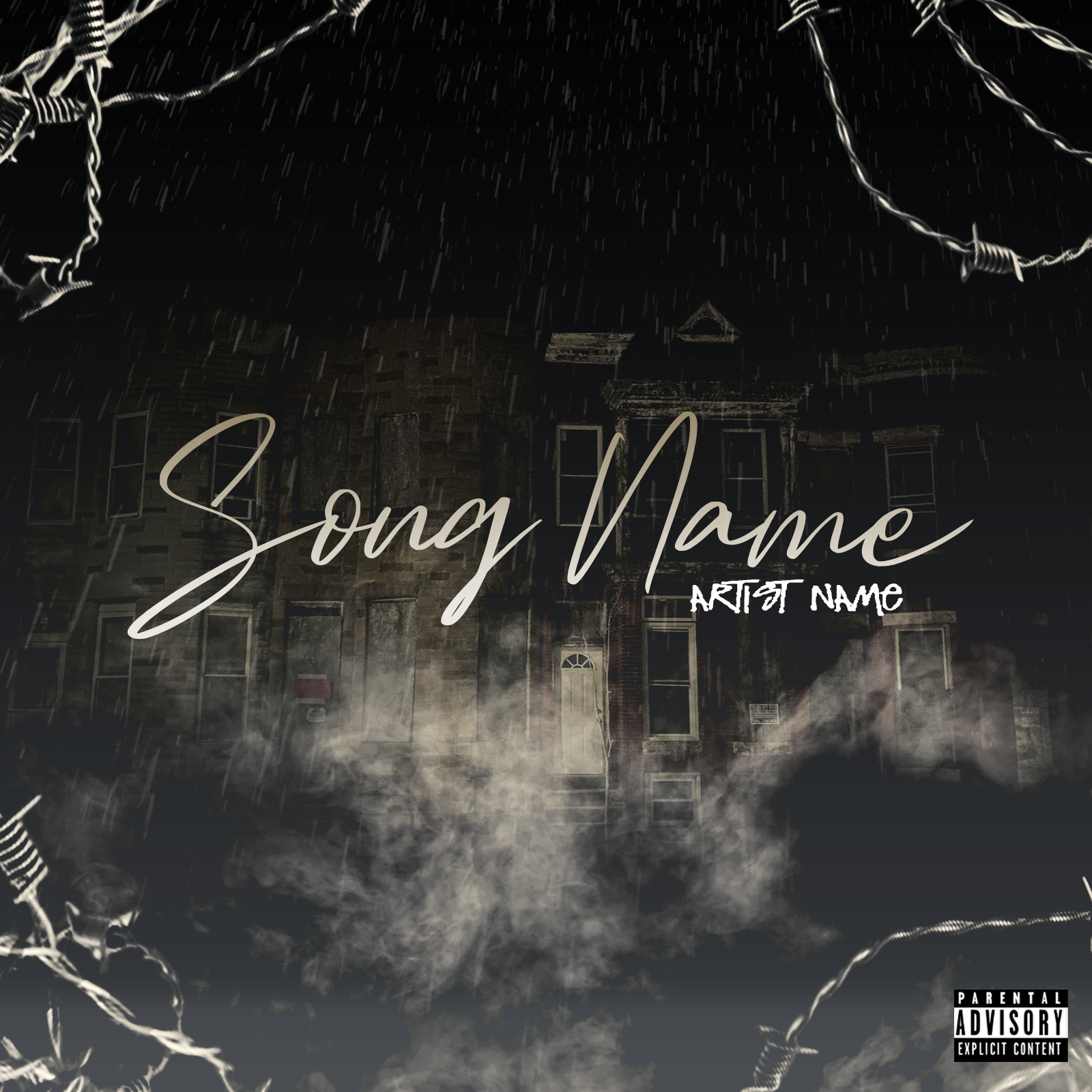 Rain Yard - Premade Cover Art