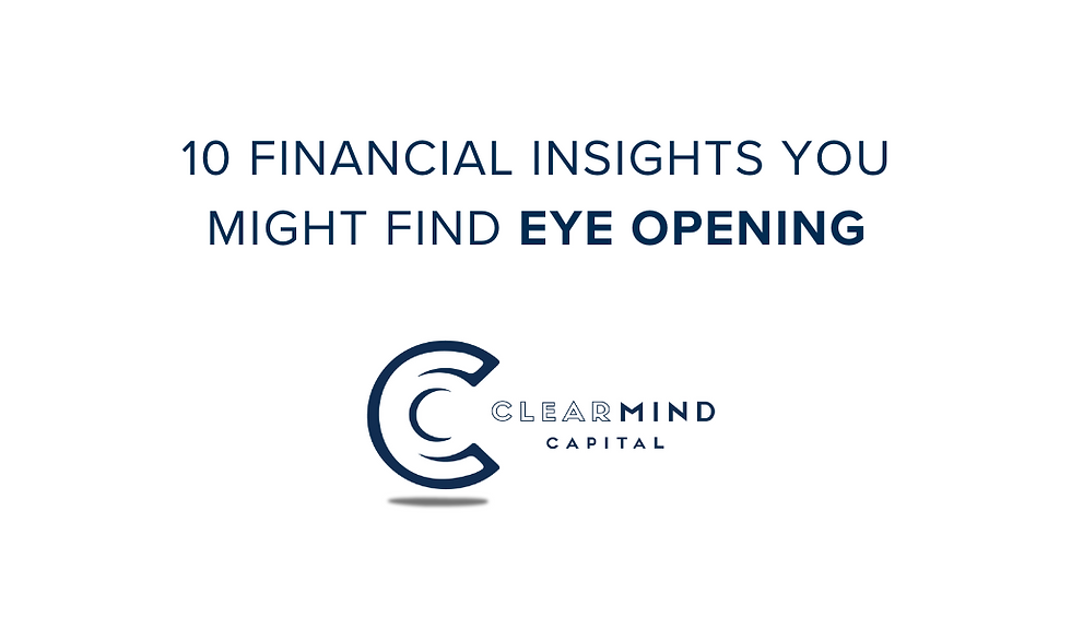 10 Financial Insights You Might Find Eye Opening