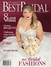 We have been featured on the STL  Best Bridal's Magazine