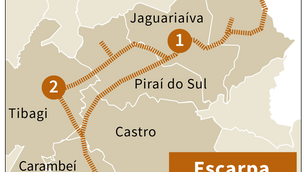 MP-PR recomenda que governo não reduza área da Escarpa Devoniana