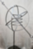 Steel Garden Art Orb 1