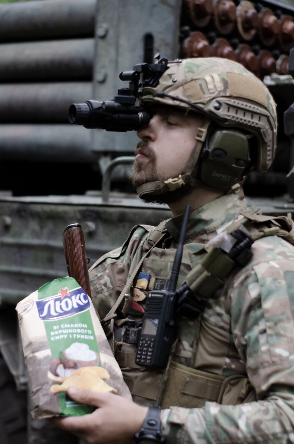 Прев'ю: Прилад нічного бачення на шолом для ЗСУ Черкащина що біля Попасної