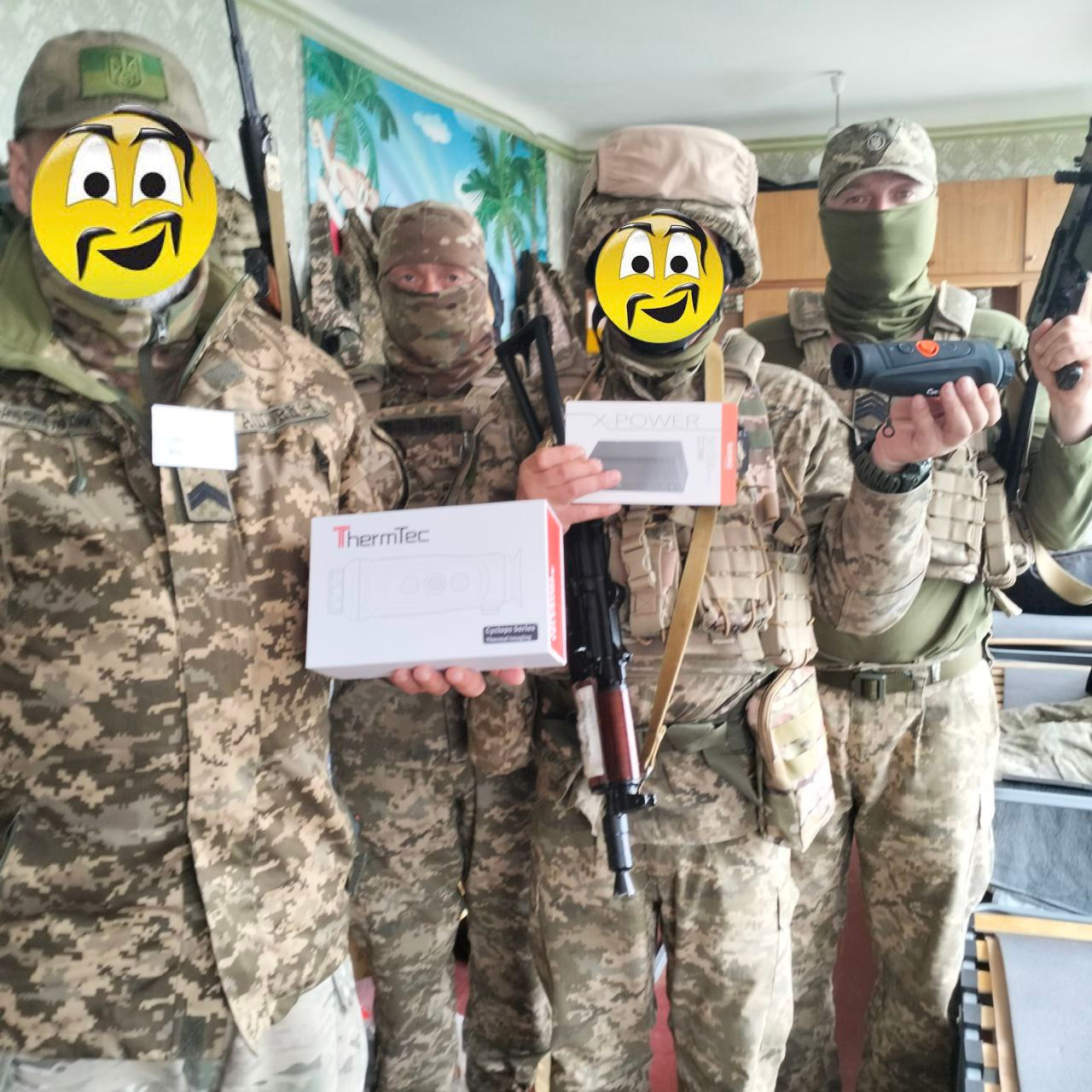 Thermal imager Cyclops 335 + Powerbank for Vch4823 rapid response 4020