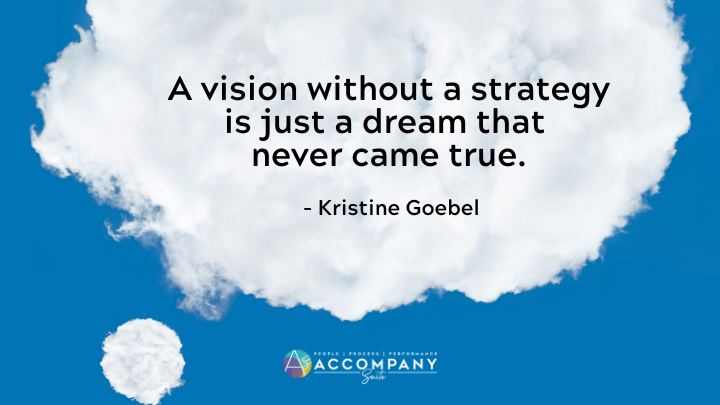 Quote: A vision without a strategy is just a dream that never came true.