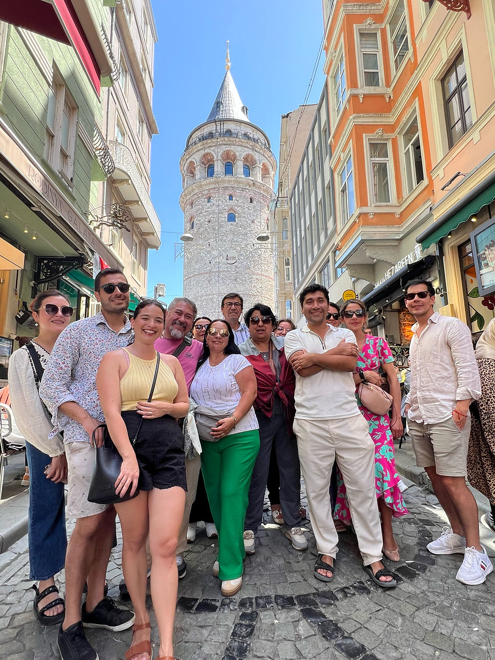 Grupo en Turquía