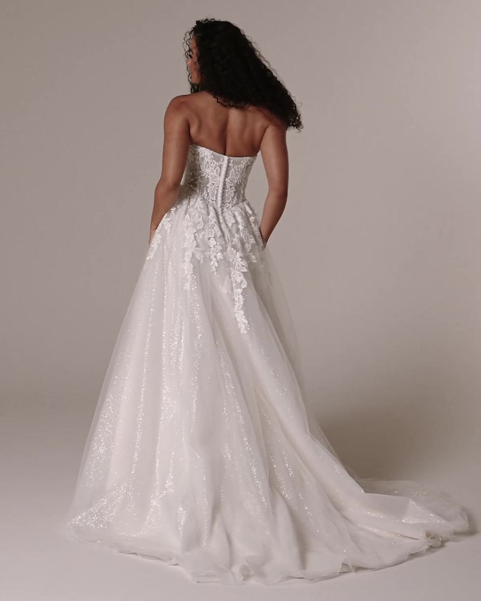 Thumbnail: Paige by Rebecca Ingram by Maggie Sottero