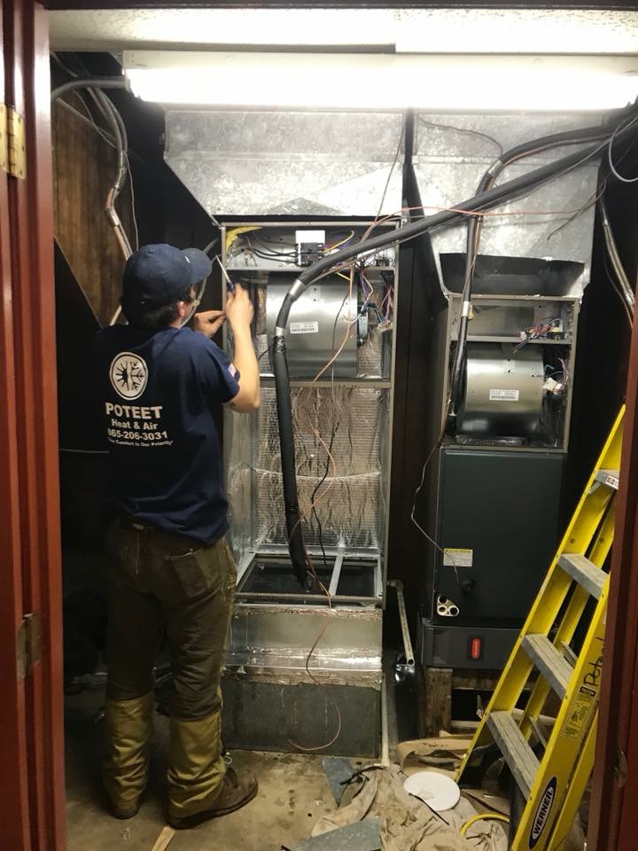 HVAC Service & Repair Knoxville Knoxville TN Poteet Heat & Air