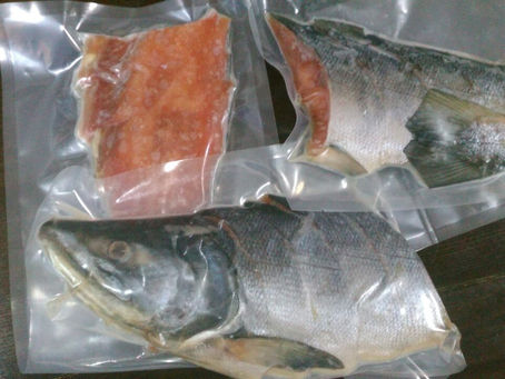 新巻鮭のご寄付