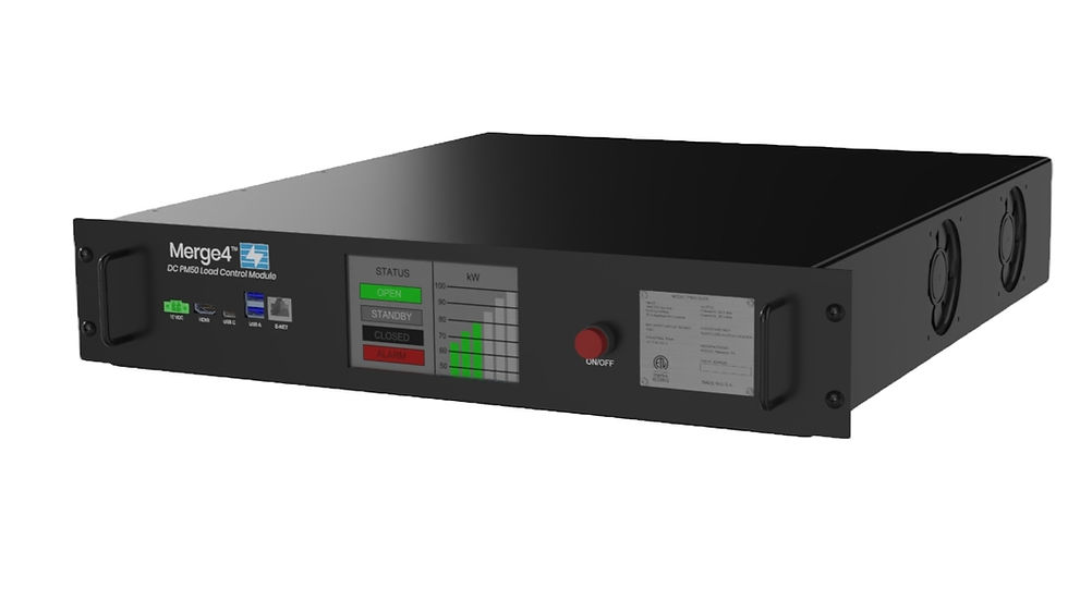 Merge4 +/-400 VDC / 800 VDC solid state PM50 load control module for data centers