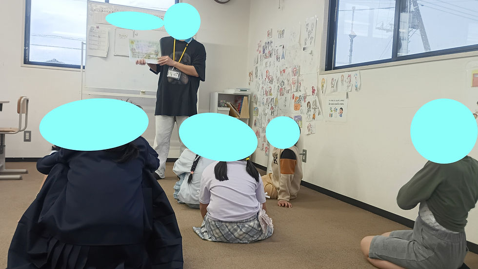 クイズ形式の問題に子ども達も耳を傾けて聞いてくれていました💯