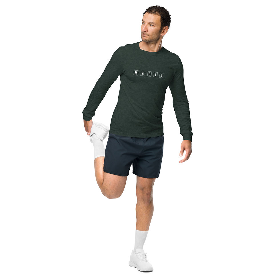 Thumbnail: Madix Logo Unisex Long Sleeve Tee - Dark Colors