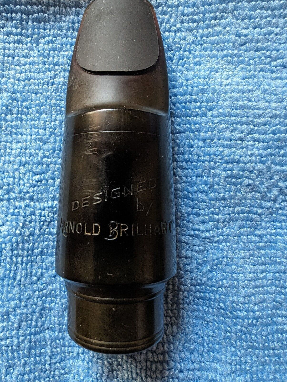 Brilhart "Designed By" Alto Saxophone Hard Rubber Mouthpiece Great Neck #2
