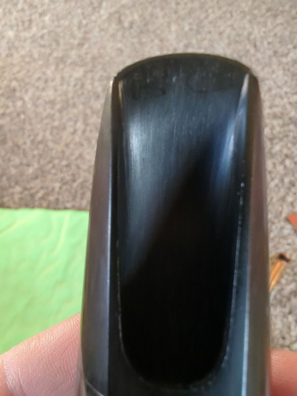 Thumbnail: Brilhart "Designed By" Alto Saxophone Hard Rubber Mouthpiece Great Neck #2