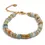 Thumbnail: Yhpup Colorful Natural Stone Beads Chain Handmade Bracelet Bangle Waterproof