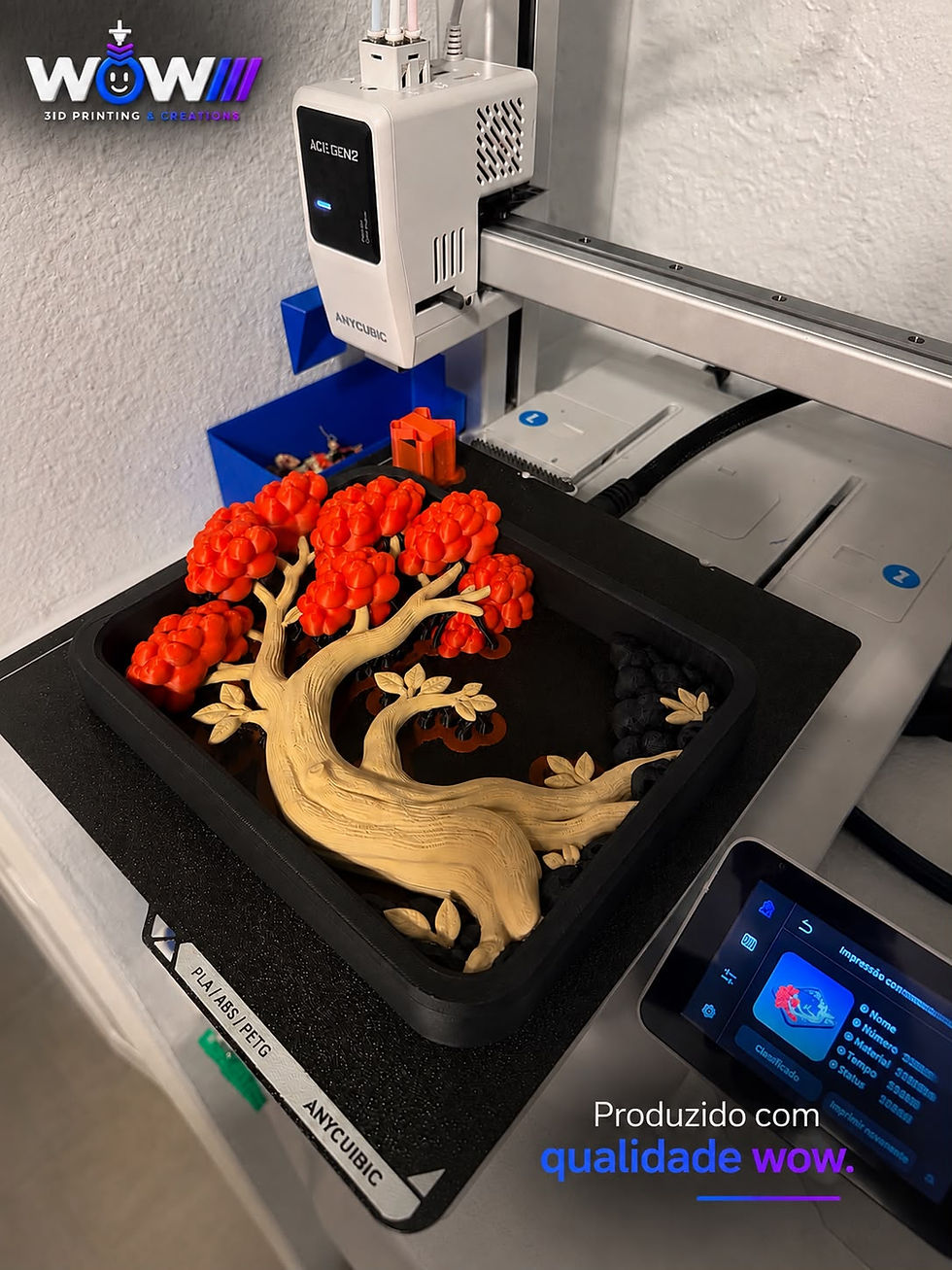 Thumbnail: Oriental Tree 3D Wall Art
