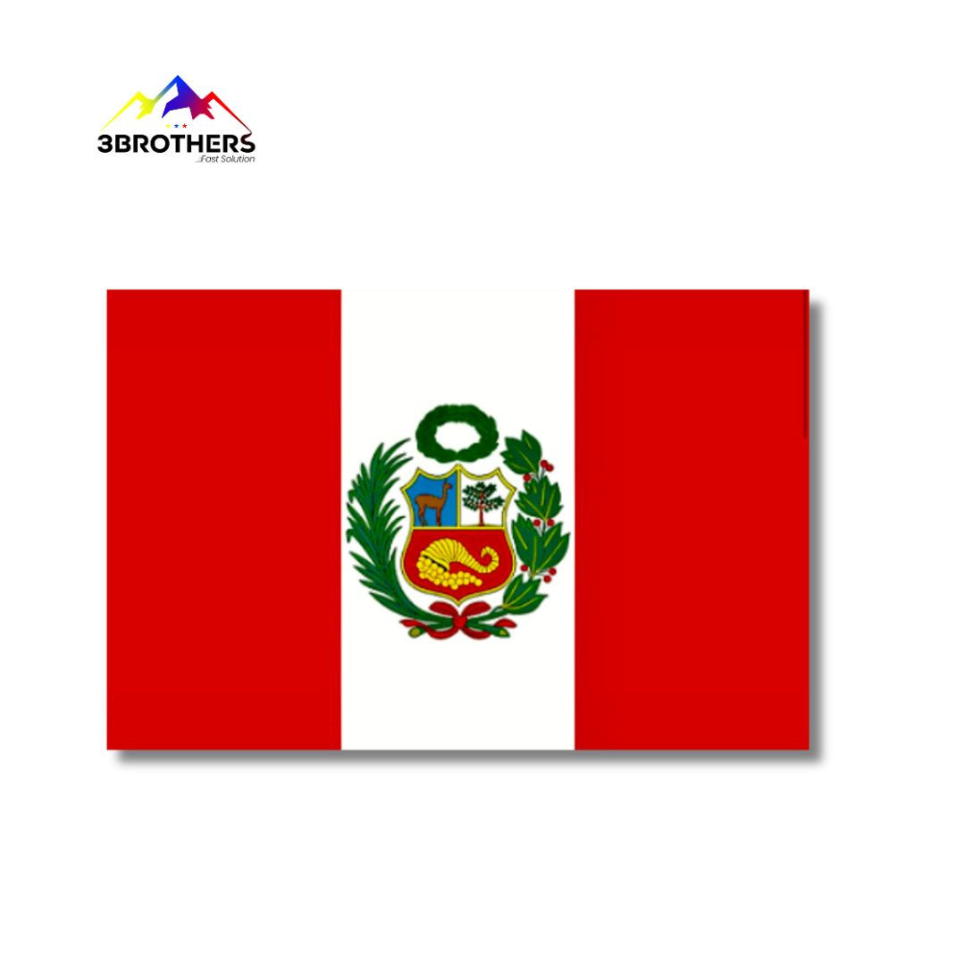 Bandera Perú-5 x 3ft