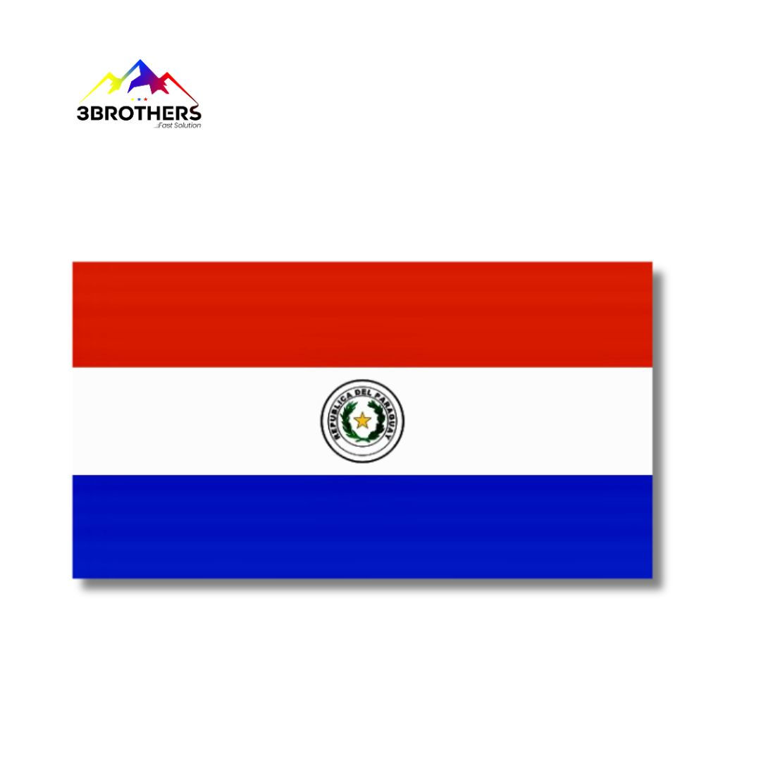 Bandera Paraguai-5 x 3ft
