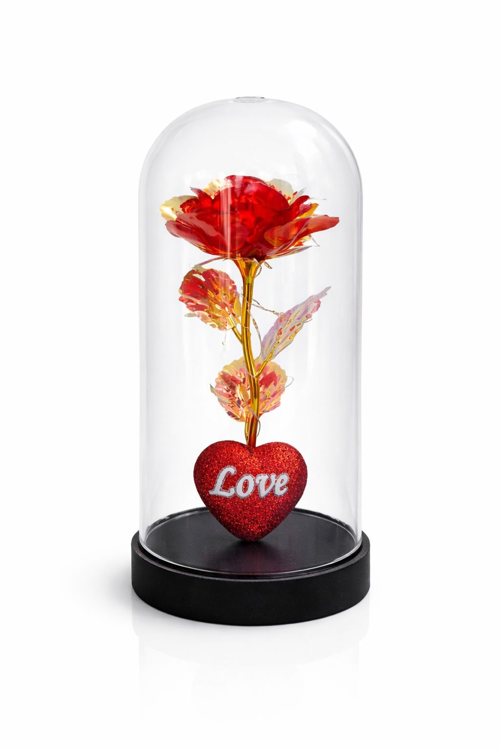 Adorno de Mesa / Flor con Luz