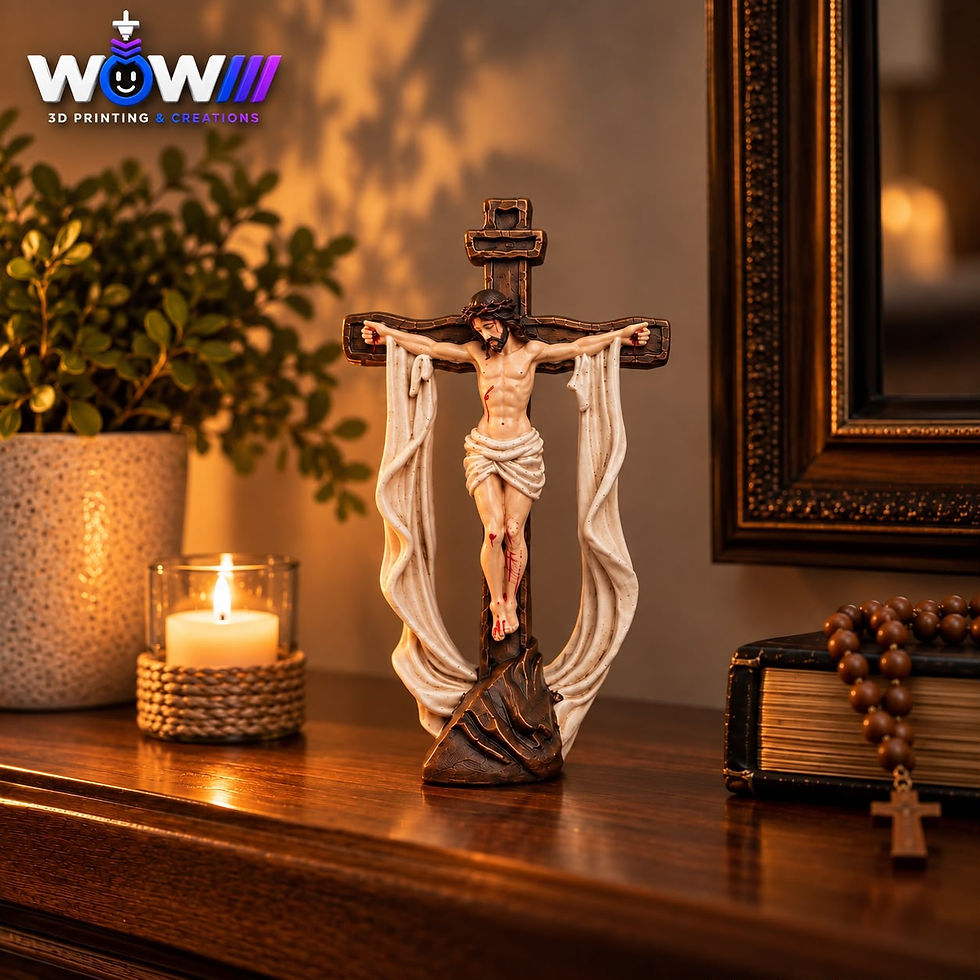 Thumbnail: 3D Decorative Christ –Hand-Painted