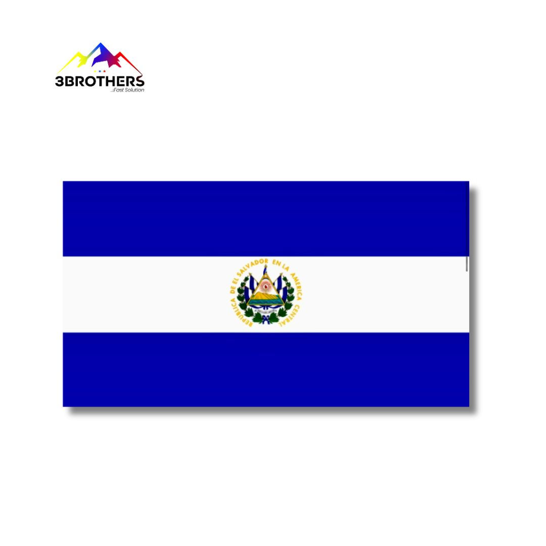Bandera El Salvador-5 x 3ft