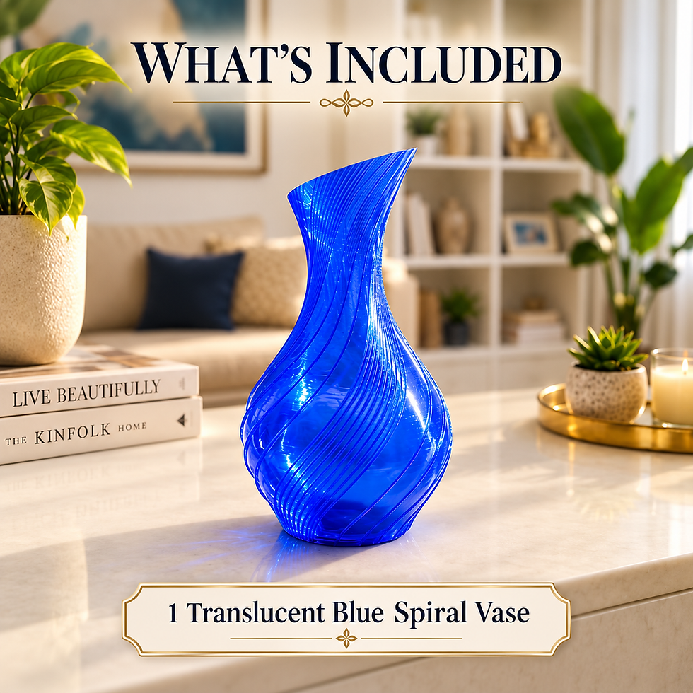 Miniatura: Vase Translucent 3D