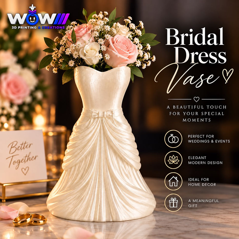 Thumbnail: Bridal Dress Vase