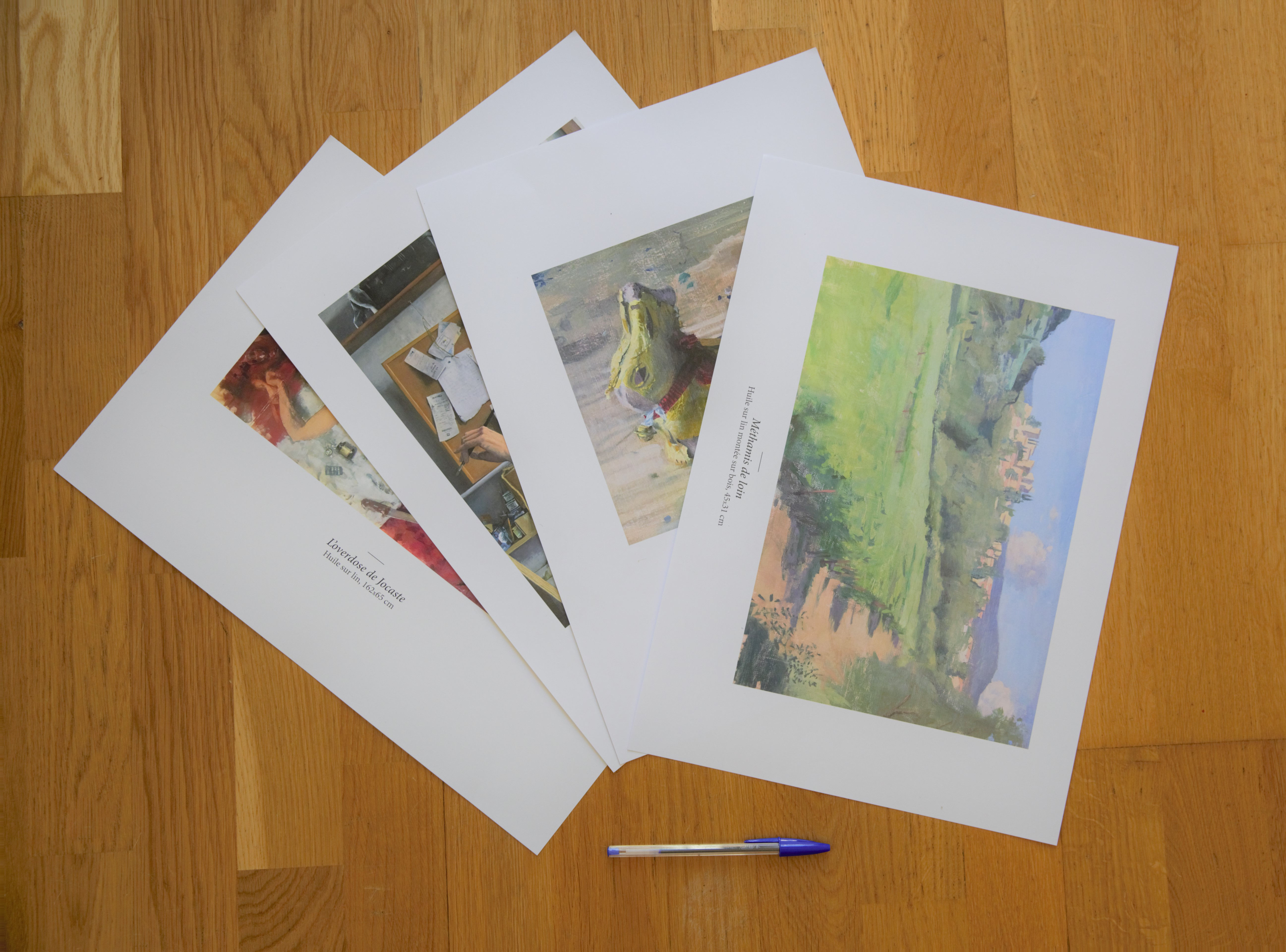 Signed high quality reproduction prints A3 (29.7X42cm)